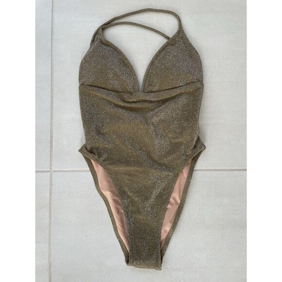 J. Crew Swim One Piece Swimsuit Strappy Back Swimwear - Picture 1 of 10